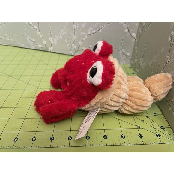 Walmart Hermit Crab Plush Stuffed Animal Red 8” In Shell - Picture 8 of 8